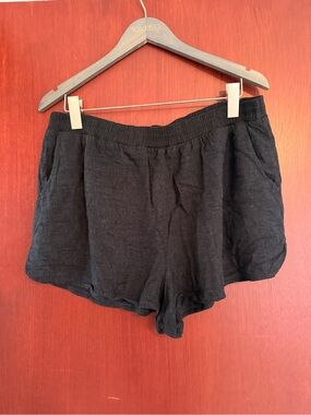 wild fable Black High-Waist Casual Shorts